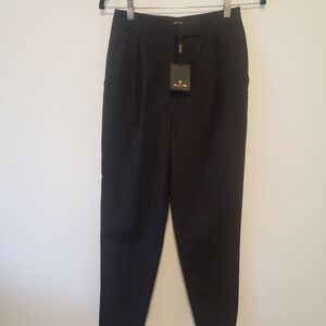 Massimo Dutti Elegant Black Dress Pants